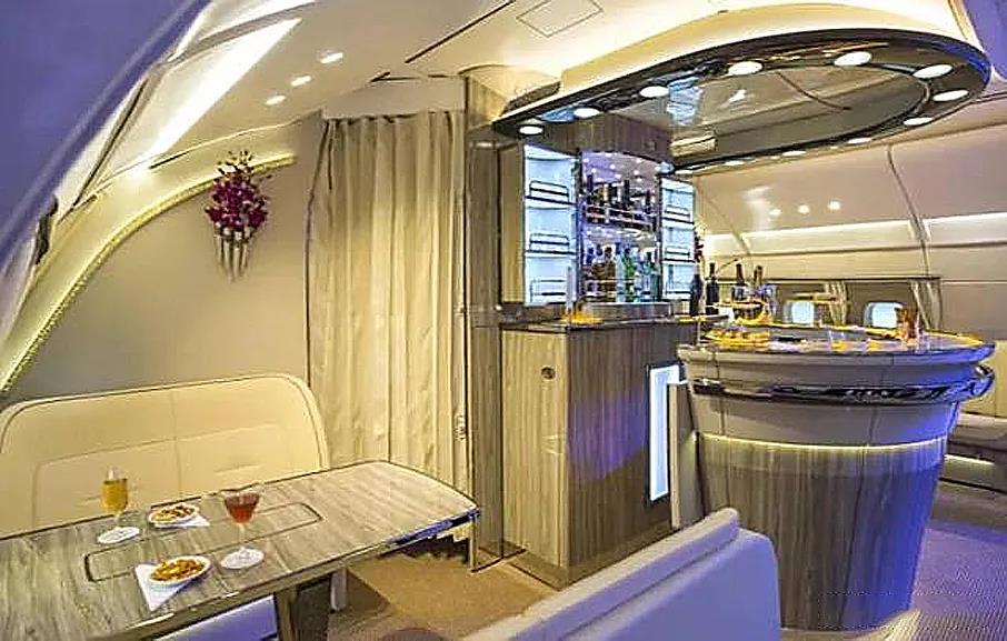 价值3.4亿英镑的私人飞机“空客A380”究竟有多豪华？